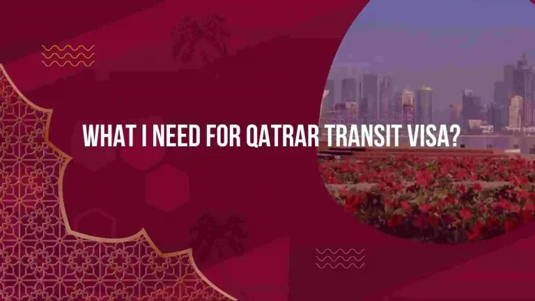 Need for Qatar Transit Visa